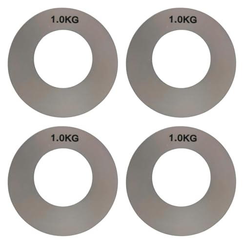 JISADER 4pcs Gewichtsaufkleber Gewicht Identifikation Aufkleber Selbstklebende Langhantel erinnern Etiketten für Sportartikelkörpergebäude, 1.0 Kg JISADER 4pcs Gewichtsaufkleber Gewicht Identifikation Aufkleber Selbstklebende Langhantel erinnern Etiketten für Sportartikelkörpergebäude, 1.0 Kg von JISADER