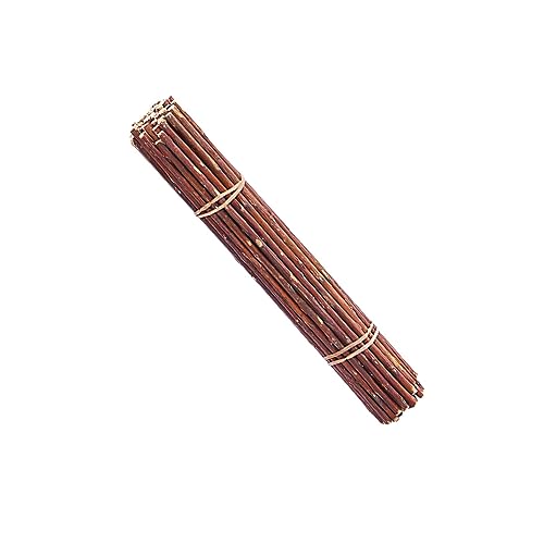 JISADER 50 Stück Holz-Bastelstäbchen, Holzzweige, rustikale Holzstäbchen zum Basteln, Holzstäbe, Holzscheitstäbe für Heimwerker, Kunsthandwerk, Vasenfüller, Rotbraun, 40CM JISADER 50 Stück Holz-Bastelstäbchen, Holzzweige, rustikale Holzstäbchen zum Basteln, Holzstäbe, Holzscheitstäbe für Heimwerker, Kunsthandwerk, Vasenfüller, Rotbraun, 40CM von JISADER