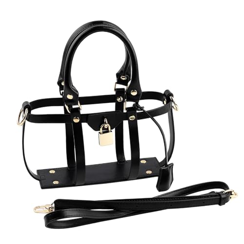 JISADER DIY handgefertigte Taschen-Accessoires mit Riemen, Handtaschen-Herstellungsset für Geschenke auf Reisen, Schwarz 25.5x6x18cm JISADER DIY handgefertigte Taschen-Accessoires mit Riemen, Handtaschen-Herstellungsset für Geschenke auf Reisen, Schwarz 25.5x6x18cm von JISADER