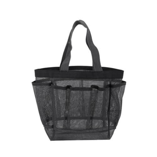 JISADER Duschtasche Aus Netzstoff, Unverzichtbare Kulturtasche, Tragbarer Organizer, Hängender Duschkorb für Schlafzimmer Und Badezimmer, Grau JISADER Duschtasche Aus Netzstoff, Unverzichtbare Kulturtasche, Tragbarer Organizer, Hängender Duschkorb für Schlafzimmer Und Badezimmer, Grau von JISADER