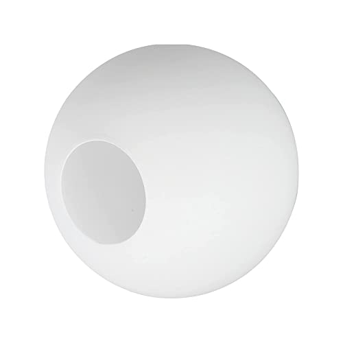 JISADER Ersatzschirm Glaskugel, Lampenschirm Kugel Ersatzglas, Kronleuchter Schirm Glas, Kugel Lampe Schirm für Tischlampe Wandlampe Stehlampe Wandleuchte Pendelleuchte Dekoration, 10CM von JISADER