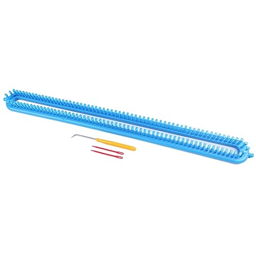 JISADER Schal-Herstellungs-Webstuhl, rechteckiger Strick-Webstuhl, Strickgerät, Schal-Strickgerät für Schals, 58CM von JISADER