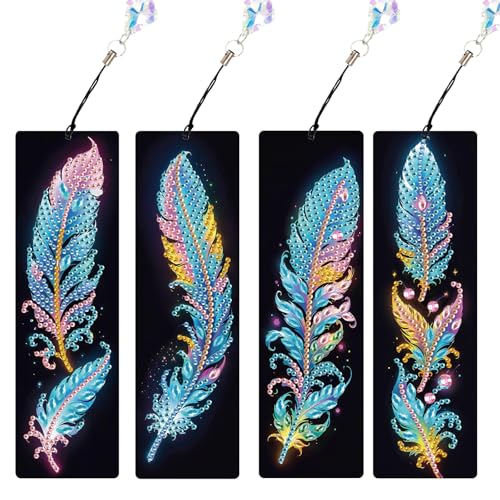 JISHSHAY 4 Pack Diamond Painting Lesezeichen Feder Diamant Painting Lesezeichen Diamantmalerei Bookmark Diamant Malerei Book Marks Mosaik Bastelset Erwachsene Feder Diamaond Malerei Bookmarks JISHSHAY 4 Pack Diamond Painting Lesezeichen Feder Diamant Painting Lesezeichen Diamantmalerei Bookmark Diamant Malerei Book Marks Mosaik Bastelset Erwachsene Feder Diamaond Malerei Bookmarks von JISHSHAY