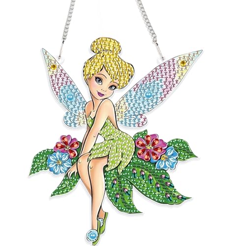 JISHSHAY Diamond Painting Anhänger Elfen Diamant Painting Fensterdeko Feen Diamantmalerei Ornamente Elfe Diamant Malerei Fensterbilder Fee Diamaond Malerei Hanger Fairy Crystal Art Kranz Girlande JISHSHAY Diamond Painting Anhänger Elfen Diamant Painting Fensterdeko Feen Diamantmalerei Ornamente Elfe Diamant Malerei Fensterbilder Fee Diamaond Malerei Hanger Fairy Crystal Art Kranz Girlande von JISHSHAY