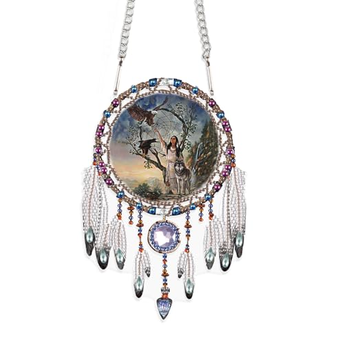 JISHSHAY Diamond Painting Anhänger Wolf Diamant Painting Fensterdeko Adler Diamantmalerei Ornament Traumfänger Diamant Malerei Fensterbilder Diamaond Malerei Hanger Crystal Art Fensteranhänger JISHSHAY Diamond Painting Anhänger Wolf Diamant Painting Fensterdeko Adler Diamantmalerei Ornament Traumfänger Diamant Malerei Fensterbilder Diamaond Malerei Hanger Crystal Art Fensteranhänger von JISHSHAY