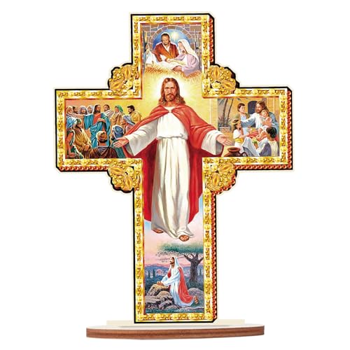 JISHSHAY Diamond Painting Tischdekoration Ornament Jesus Diamant Painting Tischdekoration Jesus Diamantmalerei Ornamente Tischdeko Kreuz Diamaond Malerei Tischdeko Kreuz Diamant Malerei Tisch Deko JISHSHAY Diamond Painting Tischdekoration Ornament Jesus Diamant Painting Tischdekoration Jesus Diamantmalerei Ornamente Tischdeko Kreuz Diamaond Malerei Tischdeko Kreuz Diamant Malerei Tisch Deko von JISHSHAY