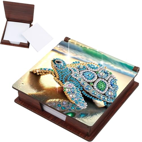 JISHSHAY Diamond Painting Zettelbox Schildkröte Diamant Painting Notizzettel Zettelbox Tiere Diamantmalerei Zettel Box Diamant Malerei Notizzettelbox Diamaond Malerei Notizbox, 160 Blatt Papier JISHSHAY Diamond Painting Zettelbox Schildkröte Diamant Painting Notizzettel Zettelbox Tiere Diamantmalerei Zettel Box Diamant Malerei Notizzettelbox Diamaond Malerei Notizbox, 160 Blatt Papier von JISHSHAY