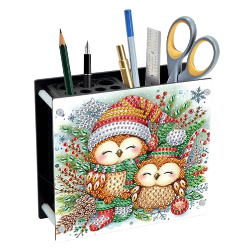 JISHSHAY Weihnachten Diamond Painting Stifthalter Eule Diamant Malerei Stifthalter Weihnachten Stickerei Diamant Stifthalter Weihnachten Diamond Art Tasche Kreuzstich Aufbewahrungsbox Puzzle Pen JISHSHAY Weihnachten Diamond Painting Stifthalter Eule Diamant Malerei Stifthalter Weihnachten Stickerei Diamant Stifthalter Weihnachten Diamond Art Tasche Kreuzstich Aufbewahrungsbox Puzzle Pen von JISHSHAY