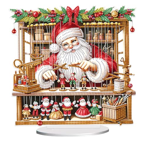 JISHSHAY Weihnachten Diamond Painting Tischdekoration Weihnachtsmann Diamant Painting Tischdekoration Christmas Diamantmalerei Tischdeko Diamaond Malerei Tisch Deko Diamant Malerei Ornament Christmas JISHSHAY Weihnachten Diamond Painting Tischdekoration Weihnachtsmann Diamant Painting Tischdekoration Christmas Diamantmalerei Tischdeko Diamaond Malerei Tisch Deko Diamant Malerei Ornament Christmas von JISHSHAY