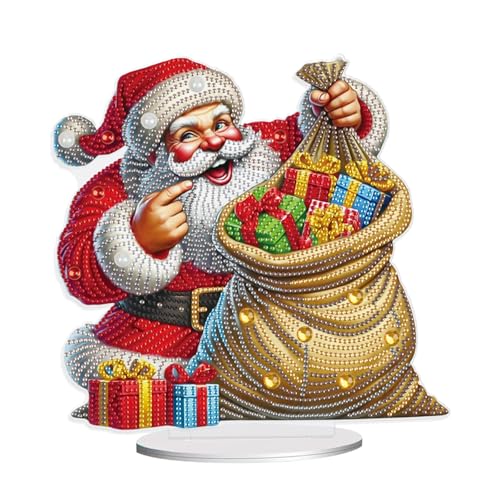 JISHSHAY Weihnachten Diamond Painting Tischdekoration Weihnachtsmann Diamant Painting Tischdekoration Diamantmalerei Tischdeko Diamaond Malerei Ornamente Tischdeko Diamant Malerei Tisch Deko Christmas JISHSHAY Weihnachten Diamond Painting Tischdekoration Weihnachtsmann Diamant Painting Tischdekoration Diamantmalerei Tischdeko Diamaond Malerei Ornamente Tischdeko Diamant Malerei Tisch Deko Christmas von JISHSHAY