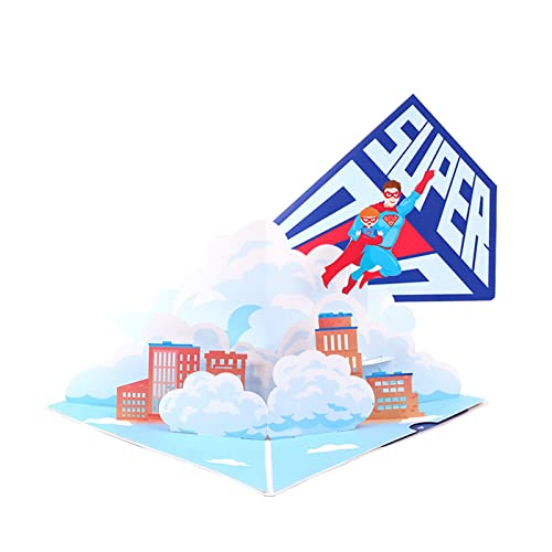 JITNGM Happy Vaters Day 3D Popup Kartengrußkarte Für Sohn Ehemann Geburtstagskarte Blessing Message Card Geschenk JITNGM Happy Vaters Day 3D Popup Kartengrußkarte Für Sohn Ehemann Geburtstagskarte Blessing Message Card Geschenk von JITNGM