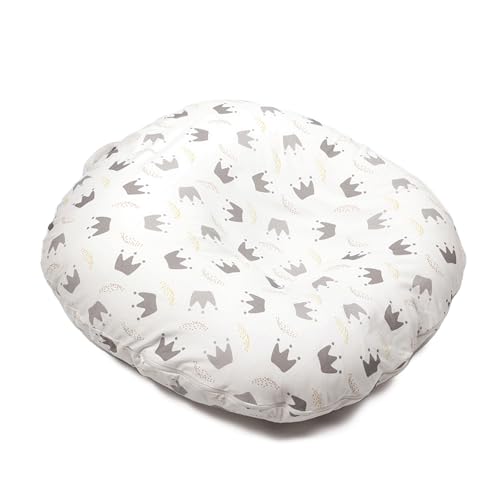 JIXINHEKEJI Abnehmbares Neigungskissen Mit Plüschiger Baumwollabdeckung - Multifunktionale, Tragbare Liege Für Zuhause Und Reisen(Color:White) von JIXINHEKEJI