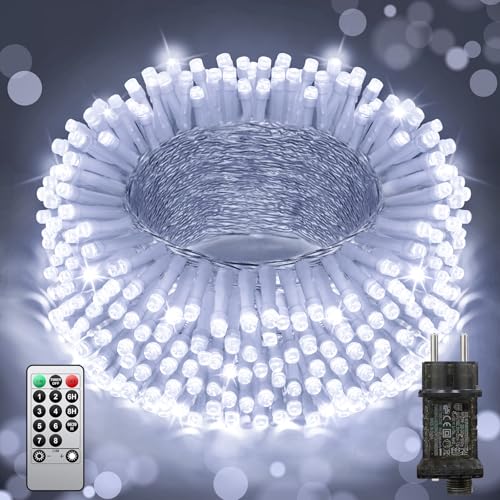 JIXXULVU Lichterkette AußEn 38m 380 Led Lichterkette Weihnachtsbaum außen innen mit Fernbedienung Timer,8 Modi wasserdicht Weihnachtsbeleuchtung aussen für Garten Balkon Hochzeit JIXXULVU Lichterkette AußEn 38m 380 Led Lichterkette Weihnachtsbaum außen innen mit Fernbedienung Timer,8 Modi wasserdicht Weihnachtsbeleuchtung aussen für Garten Balkon Hochzeit von JIXXULVU
