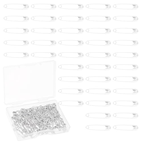 JIYIN 120 Stück Sicherheitsnadeln, 19 mm Weiß Kleidung Sicherheitsnadeln Weiß Sicherheitsnadeln Metall Sicherheitsnadel für Kunsthandwerk Nähen DIY JIYIN 120 Stück Sicherheitsnadeln, 19 mm Weiß Kleidung Sicherheitsnadeln Weiß Sicherheitsnadeln Metall Sicherheitsnadel für Kunsthandwerk Nähen DIY von JIYIN