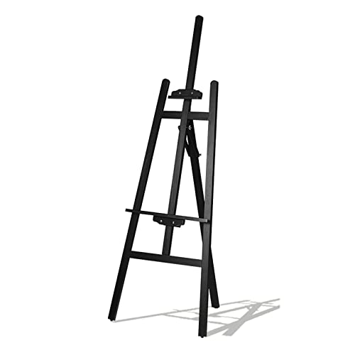 JIYTG Bodenstaffelei, 150 cm hoch, A-Rahmen, Holz-Staffelei, tragbare Kunststaffelei, zusammenklappbar, Stativ für Hochzeiten, Partys und Ausstellungen, Poster von JIYTG