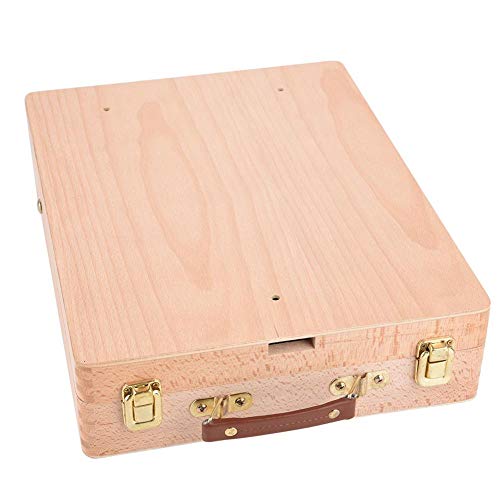 JIYTG Holz-Tischstaffelei, Skizzieren, tragbar, Künstler, Zeichnen, Malkasten JIYTG Holz-Tischstaffelei, Skizzieren, tragbar, Künstler, Zeichnen, Malkasten von JIYTG