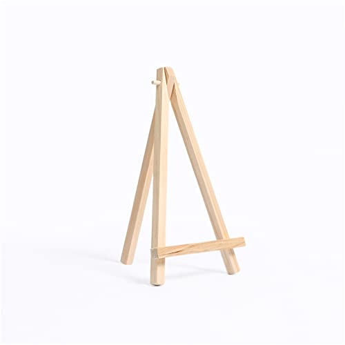 JIYTG Mini-Staffelei aus Holz, Tischplatte, Kunst, Malerei, Staffelei, kleines Dreibein, Staffelei für Party, Hochzeit, Display, Schild, 5 Stück JIYTG Mini-Staffelei aus Holz, Tischplatte, Kunst, Malerei, Staffelei, kleines Dreibein, Staffelei für Party, Hochzeit, Display, Schild, 5 Stück von JIYTG