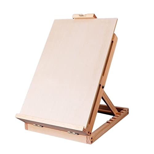 JIYTG Mini-Tischstaffelei zum Bemalen von Staffeleien, Ständer, Bild-Display, Kinder, kleiner Holzständer, Bürobedarf JIYTG Mini-Tischstaffelei zum Bemalen von Staffeleien, Ständer, Bild-Display, Kinder, kleiner Holzständer, Bürobedarf von JIYTG