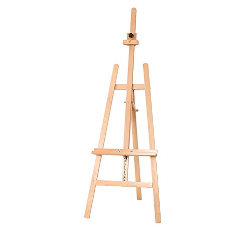 JIYTG Multifunktions-Staffelei, professionelle Ausstellungsstaffelei, Massivholz, Malregal, elegant, vielseitig, Tischplatz, ideal für verschiedene Dinge, Holz JIYTG Multifunktions-Staffelei, professionelle Ausstellungsstaffelei, Massivholz, Malregal, elegant, vielseitig, Tischplatz, ideal für verschiedene Dinge, Holz von JIYTG