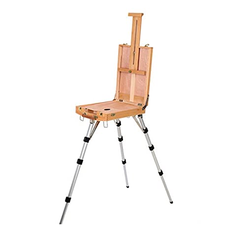 JIYTG Ölfarbkasten, Skizzieren, Ölfarbe, Staffelei, tragbar, Malkasten, Erwachsene, Anheben, Massivholz von JIYTG