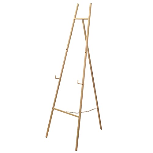 JIYTG Staffelei, 118/148 cm hoch, verstellbar, bodenstehend, Kunststaffelei, Metall-Posterhalter für Hochzeit, Party und Ausstellung JIYTG Staffelei, 118/148 cm hoch, verstellbar, bodenstehend, Kunststaffelei, Metall-Posterhalter für Hochzeit, Party und Ausstellung von JIYTG