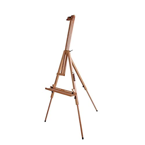 JIYTG Staffelei, Zeichenbrett, Stativ, einziehbare Staffelei, Buche, Massivholz, Aquarell, Outdoor, Skizzieren, tragbar, faltbar, Kunststudenten JIYTG Staffelei, Zeichenbrett, Stativ, einziehbare Staffelei, Buche, Massivholz, Aquarell, Outdoor, Skizzieren, tragbar, faltbar, Kunststudenten von JIYTG