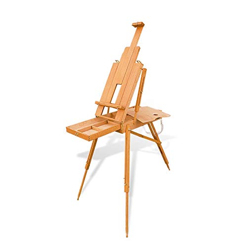 JIYTG Staffelei Staffelei Zeichenhalter Holz Malkasten Werbeständer Malerei Ausstellungsstand Kunstbedarf von JIYTG