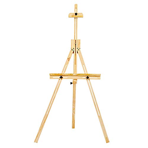 JIYTG Staffelei aus Holz, Dreibeinstativ, faltbar, Malständer, Skizzenstaffelei, tragbar, Skizzieren, Zeichnen, Halter, Kunstbedarf JIYTG Staffelei aus Holz, Dreibeinstativ, faltbar, Malständer, Skizzenstaffelei, tragbar, Skizzieren, Zeichnen, Halter, Kunstbedarf von JIYTG