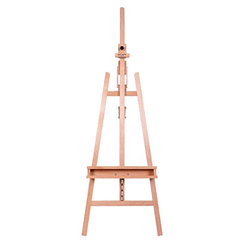 JIYTG Staffelei aus Holz, Ölstaffelei, verstellbar, Multi-Winkel, für Anfänger, 99 x 65 x 162 cm, Staffelei, Kunstbedarf von JIYTG