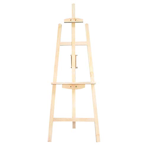 JIYTG Staffelei aus Holz, verstellbar, Multi-Winkel, geeignet für Studenten, Innen- und Außenbereich, 56 x 67 x 145 cm, Holzfarbe, Staffelei, Kunstbedarf JIYTG Staffelei aus Holz, verstellbar, Multi-Winkel, geeignet für Studenten, Innen- und Außenbereich, 56 x 67 x 145 cm, Holzfarbe, Staffelei, Kunstbedarf von JIYTG