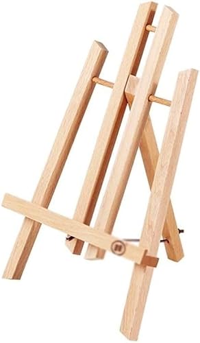 JIYTG Staffelei für den Schreibtisch, stabile Stativ-Staffelei, 30/40/50 cm, Buchenholz, für Kinder, Künstler, Erwachsene, Klassenzimmer/Partys, Malausstellung JIYTG Staffelei für den Schreibtisch, stabile Stativ-Staffelei, 30/40/50 cm, Buchenholz, für Kinder, Künstler, Erwachsene, Klassenzimmer/Partys, Malausstellung von JIYTG