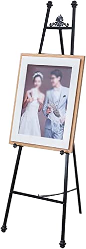 JIYTG Staffelei zum Malen/Goldstaffelei für Künstler oder Erwachsene, professionelle Studio-Staffelei, verstellbare faltbare Display-Staffelei für Hochzeitsschilder, Poster, Menüs JIYTG Staffelei zum Malen/Goldstaffelei für Künstler oder Erwachsene, professionelle Studio-Staffelei, verstellbare faltbare Display-Staffelei für Hochzeitsschilder, Poster, Menüs von JIYTG