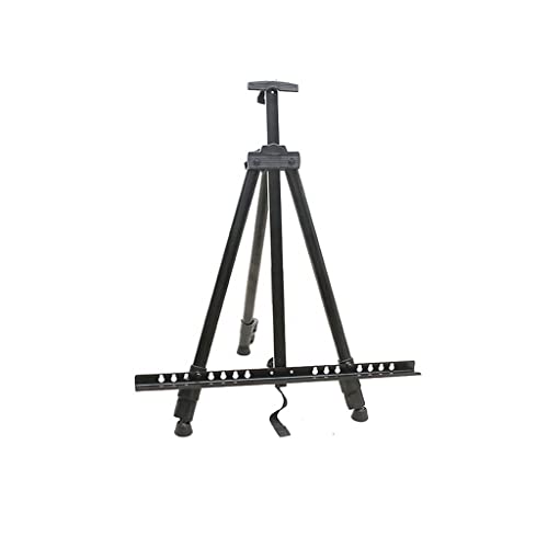 JIYTG Tragbare Metall-Staffelei, verstellbare Skizze, Reise-Staffelei, verdickte, dreieckige Aluminiumlegierung, Staffelei, Skizze, Malerei, Künstler, Kunstbedarf von JIYTG