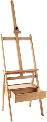 JIYTG Zeichentisch Ölgemälde Staffelei Malzubehör Einstellbare Buche Staffelei Skizzieren Staffelei für Künstler Malerei JIYTG Zeichentisch Ölgemälde Staffelei Malzubehör Einstellbare Buche Staffelei Skizzieren Staffelei für Künstler Malerei von JIYTG