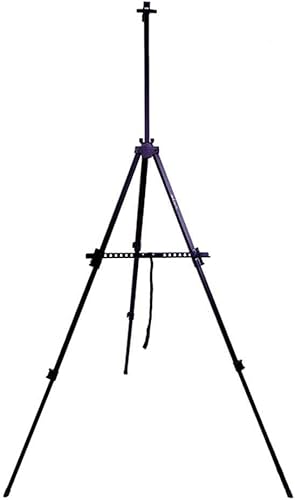 Staffelei aus Aluminium, für den Schreibtisch, Outdoor, Metall-Staffelei, Studenten, Erwachsene, dreieckige Staffelei, höhenverstellbare Staffelei von JIYTG