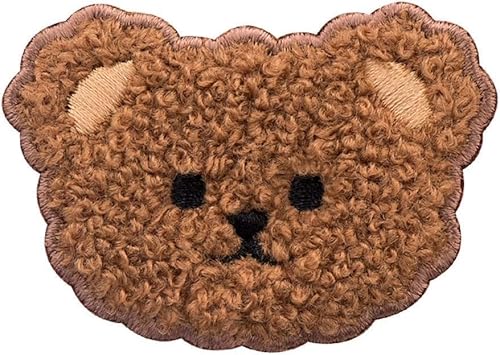 Braunbär-Plüsch-Aufnäher zum Aufbügeln, niedliche Cartoon-Kleidungsapplikationen, kreative Tierabzeichen, weiches Nähen, DIY-Flicken Braunbär-Plüsch-Aufnäher zum Aufbügeln, niedliche Cartoon-Kleidungsapplikationen, kreative Tierabzeichen, weiches Nähen, DIY-Flicken von JIzian