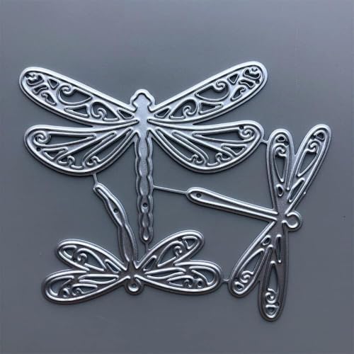 ew Libelle Metall-Stanzformen für Kartenherstellung, Prägepapier, Fotoalbum, Stempel, Basteln, Vorlagen, Formschablonen, Silber, Stanzformen und Prägung, Scrapbooking, Stanzformen ew Libelle Metall-Stanzformen für Kartenherstellung, Prägepapier, Fotoalbum, Stempel, Basteln, Vorlagen, Formschablonen, Silber, Stanzformen und Prägung, Scrapbooking, Stanzformen von JIzian