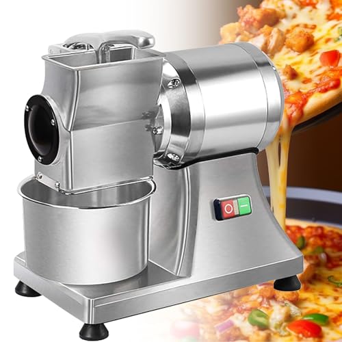JJENXYYDS Elektrische Käsereibe, Edelstahl-Reibemaschine, 40 kg/Stunde Käse-Butter-Brot-Kleie-Schredder-Reibe, für Käse-Butter-Käse-Brot-Kleie, 0,75 PS/550 W JJENXYYDS Elektrische Käsereibe, Edelstahl-Reibemaschine, 40 kg/Stunde Käse-Butter-Brot-Kleie-Schredder-Reibe, für Käse-Butter-Käse-Brot-Kleie, 0,75 PS/550 W von JJENXYYDS