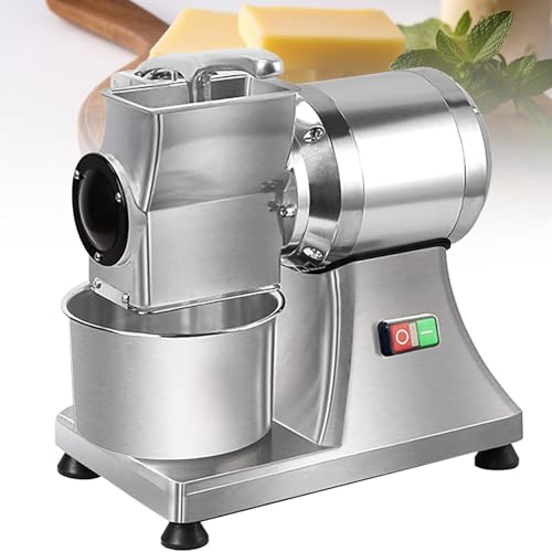 JJENXYYDS Kommerzieller Käsehobel, Reibe, Mühle, Käse, Butter, Brot, Kleie, Reibe, mit Edelstahleimer, für Blockkäse-Schredder, 88 Pfund/Stunde JJENXYYDS Kommerzieller Käsehobel, Reibe, Mühle, Käse, Butter, Brot, Kleie, Reibe, mit Edelstahleimer, für Blockkäse-Schredder, 88 Pfund/Stunde von JJENXYYDS
