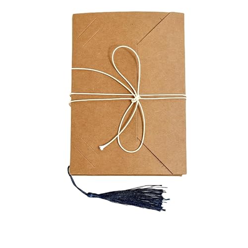 Faltbares Fotoalbum im Vintage-Stil, zum Selbermachen, ideal zum Organisieren und Präsentieren von Erinnerungen (Rindsleder) von JJIAGOLD
