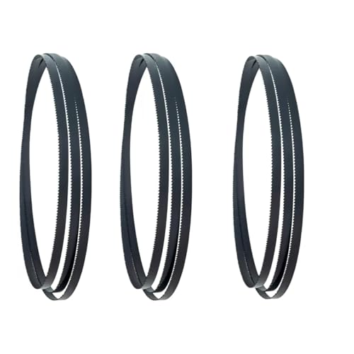 1/3 Stück Bandsägeblätter for die Holzbearbeitung, Länge 1790 x 6,35, 9,5, 12,7, Breite Zähne, 10, 14, for Schneiden von Hartholz, Weichholz und Kunststoff, Schnittwerkzeuge(3PC/10T,1790X9.45) von JJQXAIBH