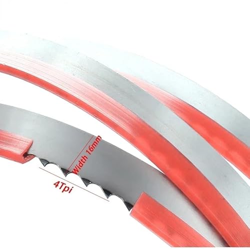 1 Stück 1200 1670 1750 1830 1980 2240 2360 2560 mm Sägeblätter mit einer Breite von 16 1650 Bandsägeblätter for Schneiden Knochen, gefrorenem Fisch, Fleisch(Length 1830mm) von JJQXAIBH