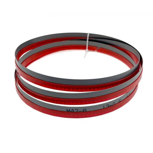 1 Stück 13 mm M42 Bimetall-Bandsägeblätter. 1085 1140 1400 1435 1570 1620 1780 1790 1826 1830 1840 Bandsägeblätter schneiden Hartholz, Metall(8 and 12Tpi,Length 1332mm) von JJQXAIBH