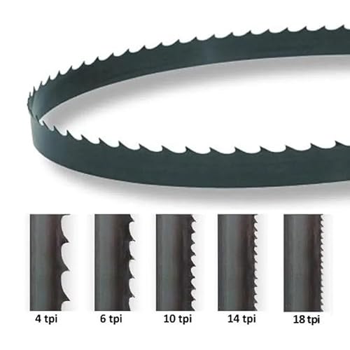 2 stücke Carbon Bandsägeblätter 1612x6,5x0,35mm 6 14 TPI Bandsäge Holzbearbeitung Werkzeuge Zubehör(6TPI) von JJQXAIBH