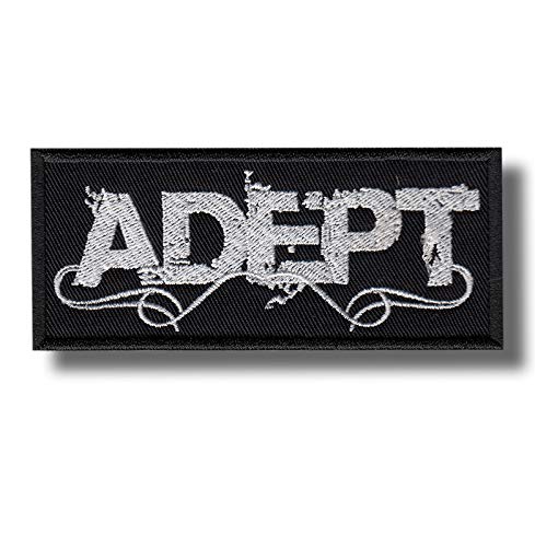 Adept Aufnäher, bestickt, zum Aufbügeln Adept Aufnäher, bestickt, zum Aufbügeln von JJTEXTIX