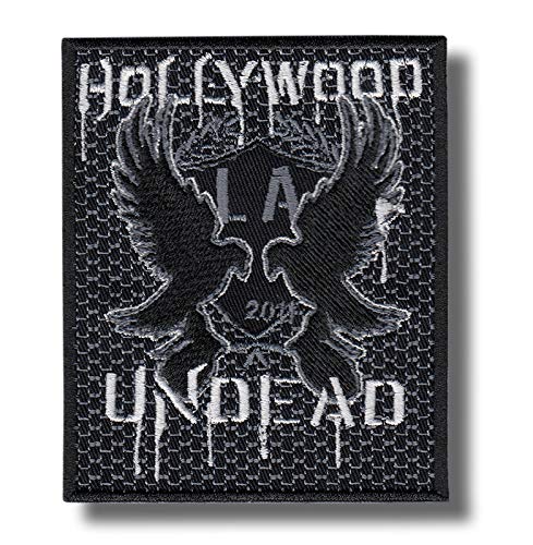 Aufnäher, Motiv: Hollywood Untot, bestickt, zum Aufbügeln Aufnäher, Motiv: Hollywood Untot, bestickt, zum Aufbügeln von JJTEXTIX
