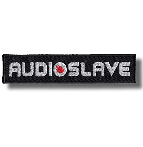 Aufnäher mit Audioslave-Motiv, bestickt, zum Aufbügeln von JJTEXTIX