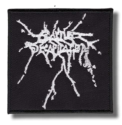 Aufnäher mit Rinder-Dekapitation, bestickt, zum Aufbügeln Aufnäher mit Rinder-Dekapitation, bestickt, zum Aufbügeln von JJTEXTIX