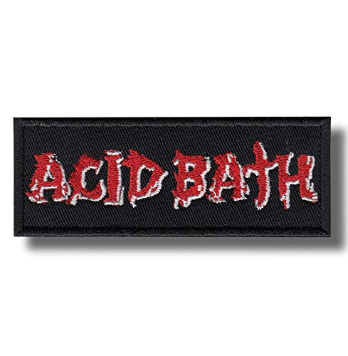 Aufnäher mit Säure-Bad-Motiv, bestickt Aufnäher mit Säure-Bad-Motiv, bestickt von JJTEXTIX