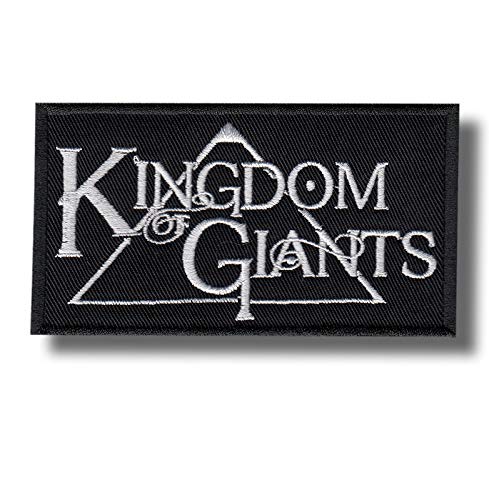 Aufnäher zum Aufbügeln, Motiv "Kingdom of Giants" von JJTEXTIX